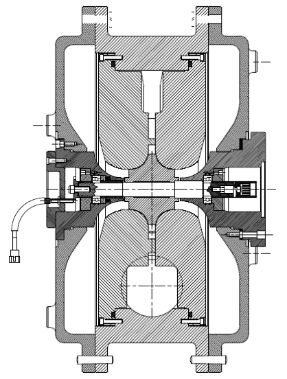 Radial Inflow Turbine Cross-Section